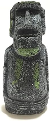 Aquarium Accessory Ornament Moai(L) Reptile Amphibian Shelter Terrarium(Japan import) (S)