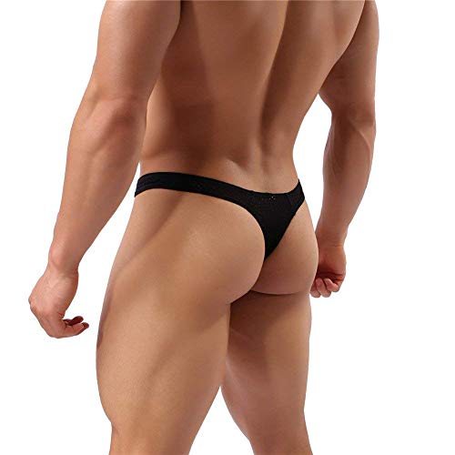 YouBin Sexy Men Thongs Breathable Hole Underwear Low Rise Pouch Jockstrap