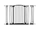 Dreambaby Chelsea Extra Tall and Wide Auto Close Security Gate in Black with Extensions