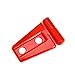 Bolaxin 8 pcs Engine Door Hood Hinge Cover for 4 Door Jeep Wrangler JK 2007-2016 (Red 8pcs)
