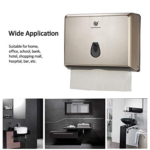 CHUANGDIAN WallMounted Hand Paper Towel Dispenser for Bathroom, Office