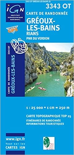 Amazon Fr Greoux Les Bains Basses Gorges Du Verdon Gps Ign Livres