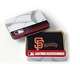 MLB San Francisco Giants Embroidered Genuine Cowhide Leather Trifold Wallet