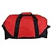 iEquip Duffle Bag, Gym bag, Heavy Duty Travel Bag Two Tone (Red - Large (21