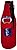 Hat Trick Openers Bottle Cooly Combo with Attached USA Logo, Red Neoprene