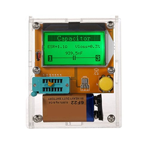 Korowa LCD Display ESR Transistor Tester Multifunctional Resistor Inductor Capacitor SCR Mos Tube Triode