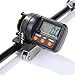 Fishing Line Counter Digital Clip-on Yardage Deepth Gauge 999FT 10 Groups Data Trolling Jigging 180 Degree 2-Way Adjustable LED Screen