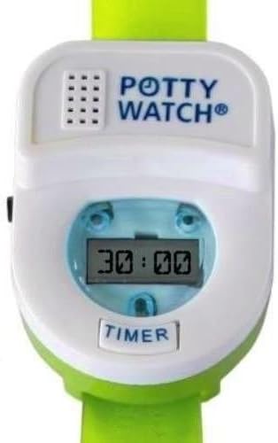 New Toddler Potty Time Watch Toilet Training Aid (Green)