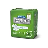 FitRight Restore Adult Briefs with Tabs, Heavy Absorbency, X-Large, 57