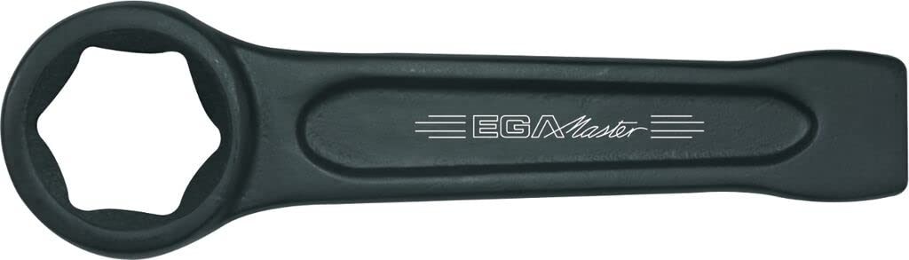 Ega Master 68682 - Slogging Ring Wrench 5.1/2" Din-7444 Phosphated (6 Edges)