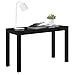 Ameriwood Home Large Parsons Desk with 2 Drawers, Black