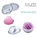 Caydo 6 Set 6 Style DIY Metal Bath Bomb Mold with Shell Shape, Hemispheres, Heart Shape, Starfish Shape, Scallop Shape, Flower Shape for Crafting Your Own Fizzles (Each Including 2 Pieces)