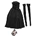 Baoblaze 12inch Action Figure Clothes & Shoes - 1/6 Strapless Skirt & High Heels Set