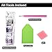 DIY 5D Diamond Painting Kits for Adults, 16X12inch Diamond Art Kits for Kids,Round Full Drill Gem Art Craft Perfect for Home Wall Decor,Easy for Beginners 30X40cm(Cat)