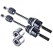 East Lake Axle replacement for rear cv axles & wheel bearings set Kawasaki Teryx 750 2008 2009 2010 2011