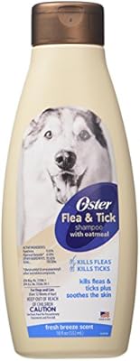 oster flea and tick shampoo with oatmeal review
