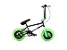 FatBoy Mini BMX Bicycle, Matte Black, Neon, Green