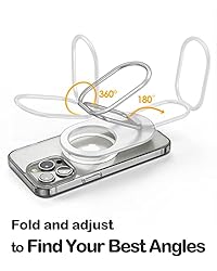 Foldable Phone Ring Holder Compatible with MagSafe