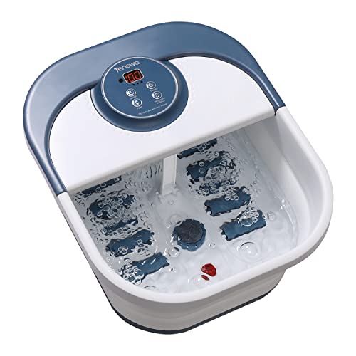 Tenswa Collapsible Foot Spa Bath Massager with