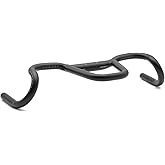 REDSHIFT Kitchen Sink Drop Handlebar w/Loop, Aluminium, 20mm Rise, 41cm | Flared drop bar for gravel control;Generous width for maximum stability;Ergonomic comfort hand positions, with 31.8mm clamp