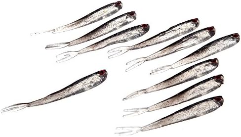 Fishing Accessory NEW 10pcs Artificial Fishing Lure Bionic Fish Soft Bait Fishy Smell Pesca Sea Fishing Tackle Lures 10cm 4g