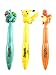 Pokemon Clicker Pens (3 Pack) - Pikachu, Charmander, Bulbasaur