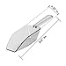 Clear Plastic Acrylic Scoops 12 Pcs | 6.5” Medium Kitchen Scoop | Wedding Desserts | Candy Buffet, Ice Cream, Protein Powders, Coffee, Tea, Flour (12 Pack, 6.5