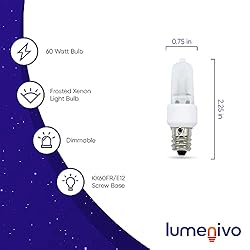 Replacement for Bulbrite KX60FR/E12 Candelabra