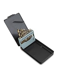 Neiko 10178 un juego de brocas de acero cobalt-coated 1 16 1 4-inch 13-piece Set