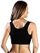 Kindred Bravely Extra Soft Organic Cotton Wireless Nursing & Maternity Sleep Bra (Black, Medium)