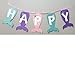 Lilly and the Bee Novelties My Little Mermaid Magical Sparkle Happy Birthday Banner