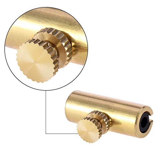 SODIAL 1 Piece Gold Copper Cello Wolf Tone Eliminator Wolfe Tone Mute Suppressor for Cello Gold