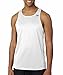 New Balance Tempo Men's Running Singlet, White, Medium