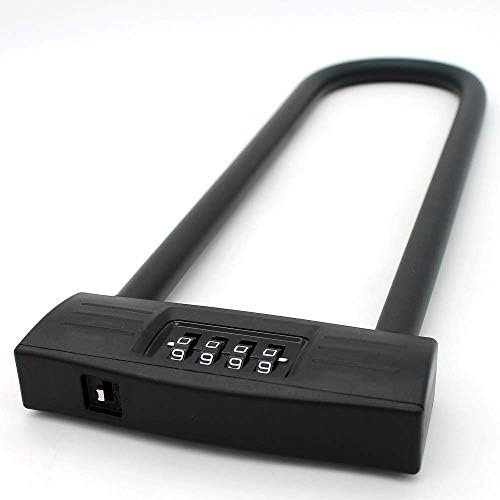 Hit your spot U-Locks - 4 Digit Resettable Combination U Lock/D Lock