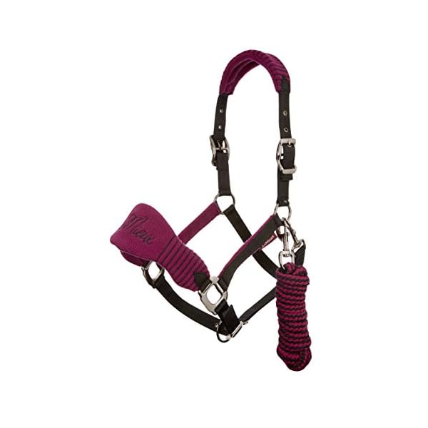 LeMieux-Vogue-Fleece-Headcollar-And-Leadrope-Unisex-Adulto LeMieux Vogue Fleece Headcollar And Leadrope, Unisex Adulto