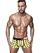 PINKHERO Men's Prints Stamped Boxer Briefs Underwear L (pack of 4)