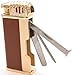 Mrs. Brog Leather Tobacco Pipe Lighter and Czech Tool - All in One - Model LGHT08 Gold Brown