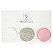 Chloe Elizabeth Circle Dots Paper Party Garland Streamer Backdrop (4-Pack, 10 Feet Per Garland, 40 Feet Total) - Pink, White, Gold Glitter