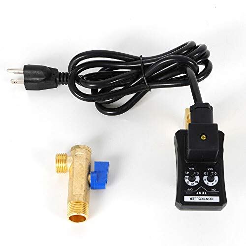 Auto Drain Valve 110V Electronic Drain Valve 1/2"Automatic Electronic Timed Air Compressed Drain Valve 2-way Direct-acting Air Tank Water Moisture Drain Valve Car Air Gas Systerm Tools - Thumbnail 5