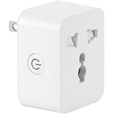 Garosa Smart Plug 15A WiFi Bluetooth Timing Socket Multi Function Conversion Socket Smart Outlet Plug Electrical Outlet Switches