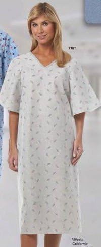 Fashion Seal 778-L Patient Gown Matchsticks Large Ea