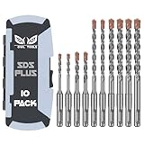 Owl Tools SDS Plus Rotary Hammer Drill Bit Set
