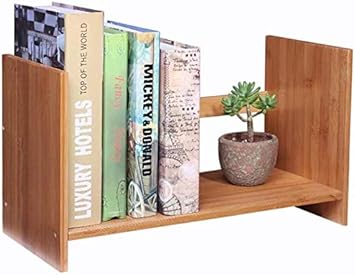 DGHJK Escritorio De Estantería Retráctiles Estante Pequeño Libros