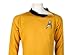costumebase Star Trek Captain Kirk Spock Classic Shirt Costume Uniform Tos (L, Gold)