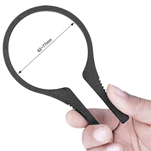 DSLR Camera Lens Filter Wrench Filter Spanner Clip Remover Plier Clip Tool Kit Dismount Disassemble Gear Set Compatible with Filters 62-77mm & 82-95mm in Diameter Nikkor Canon Lens Filter(2/Pack)