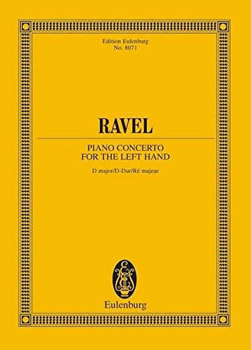 Piano Concerto for the Left Hand in D Major