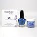 ANC Amazing Nail Concepts Matched kit # 64 Blue Glitter