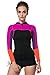 Micosuza Womens Wetsuit Jacket 2MM Long Sleeve Top