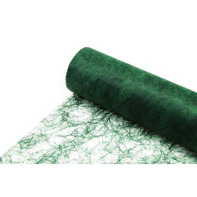 Protinam Table Runner, Polyester, 6725 Dark Green, 25m