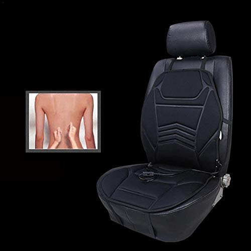 Universal 12V Heated Car Seat Cushion with Temperature Controller, Winter Car Seat Warmer Cover Heating Pad 12V Plug's Into Cigarette Lighter Perfect for Cold Weather and Winter Driving - Thumbnail 7